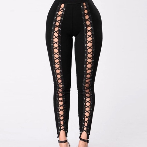 Pants - Lace It Up Trousers
